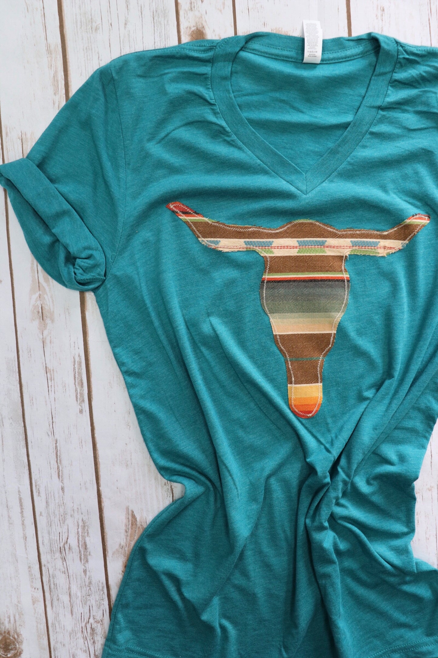 Sol Serape Vneck Tee