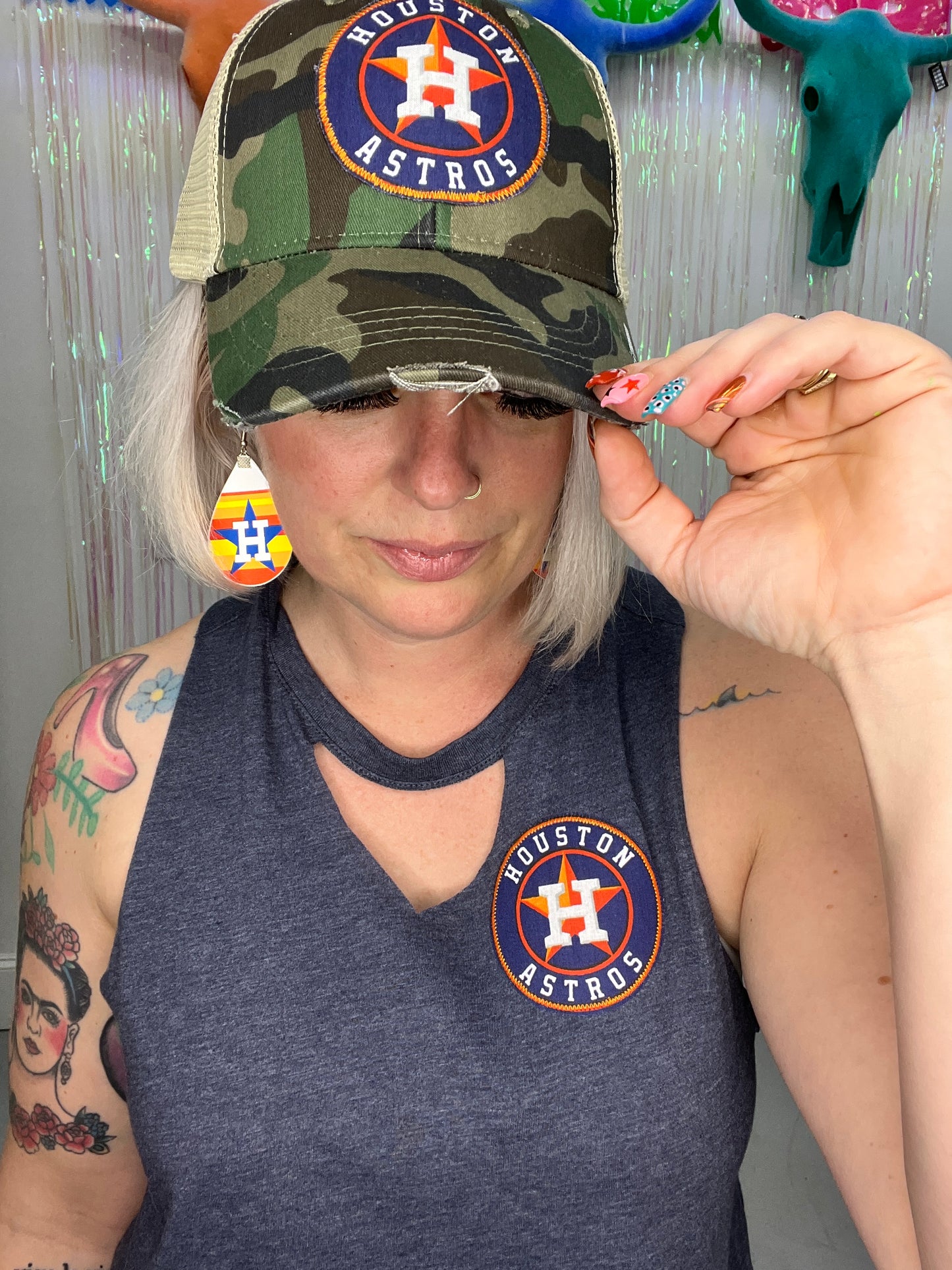 HTown Patch Key Hole Tank
