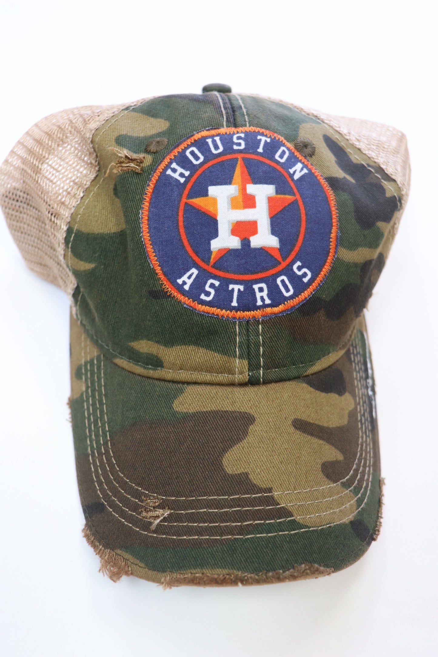 Houston Game Day Dirty Trucker Hat