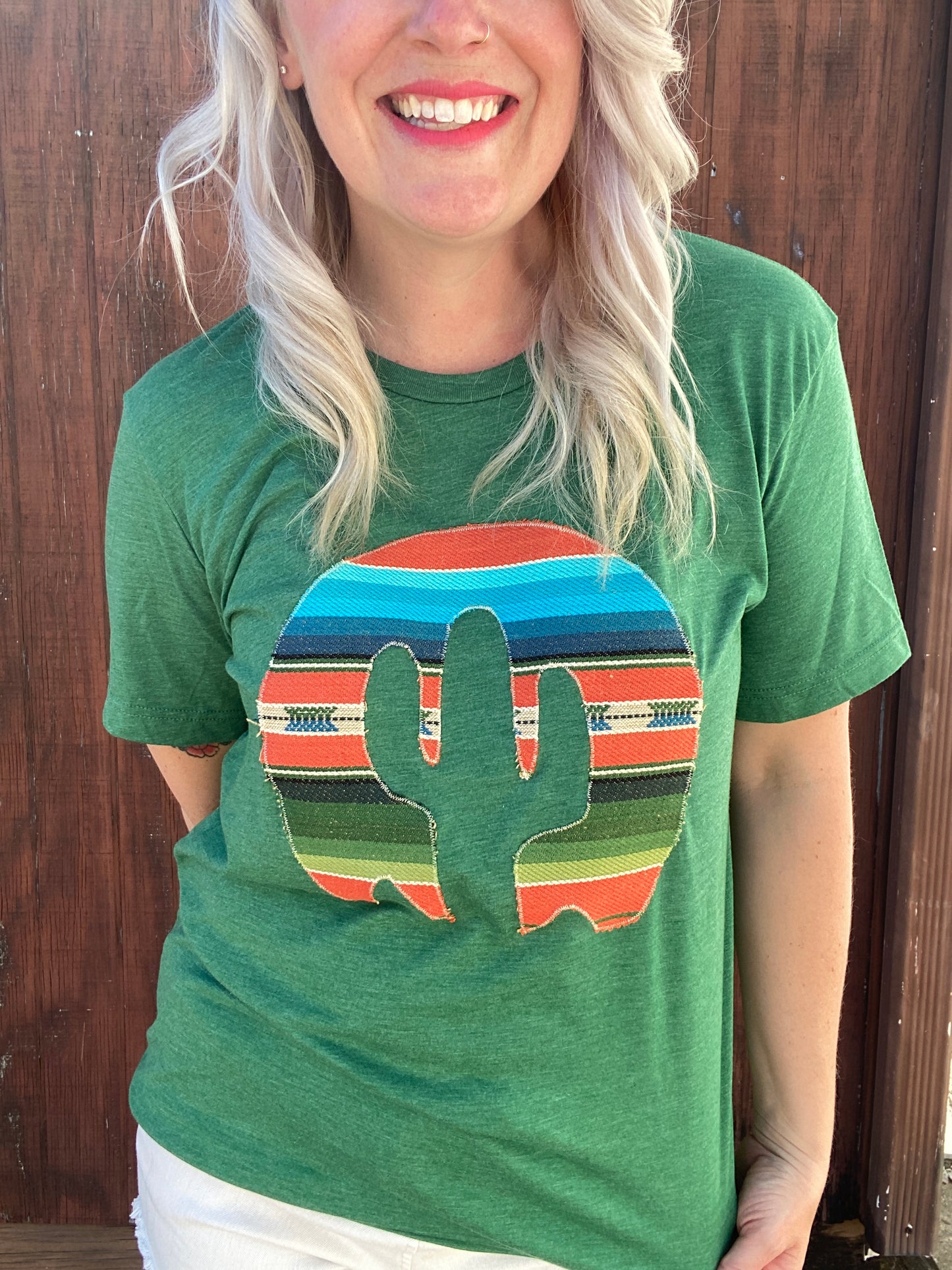 Pico Serape Crew Neck Tee