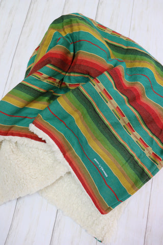 Lago Serape Sherpa Blanket