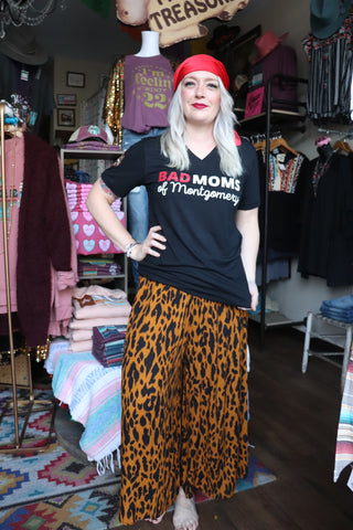 Bad Moms of Montgomery V-Neck Tee