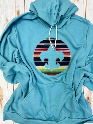 Noche Serape Hoodie