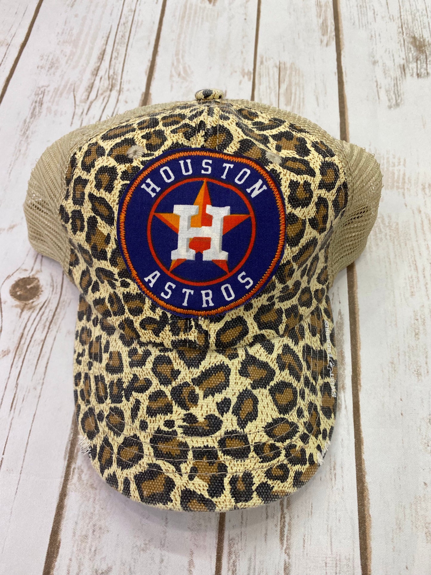 Houston Baseball Ponytail Trucker Hat