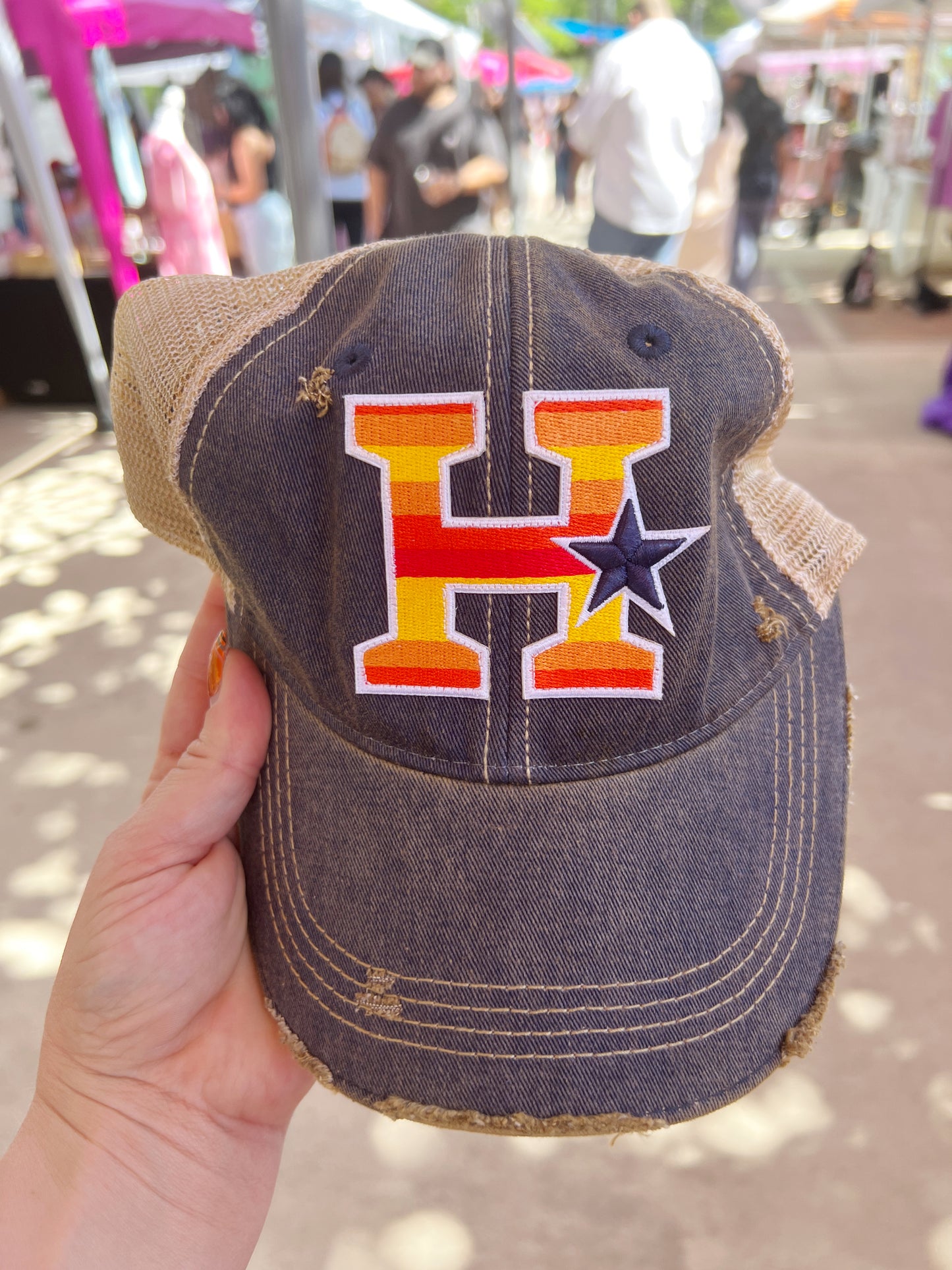 For the H Dirty Trucker Hat