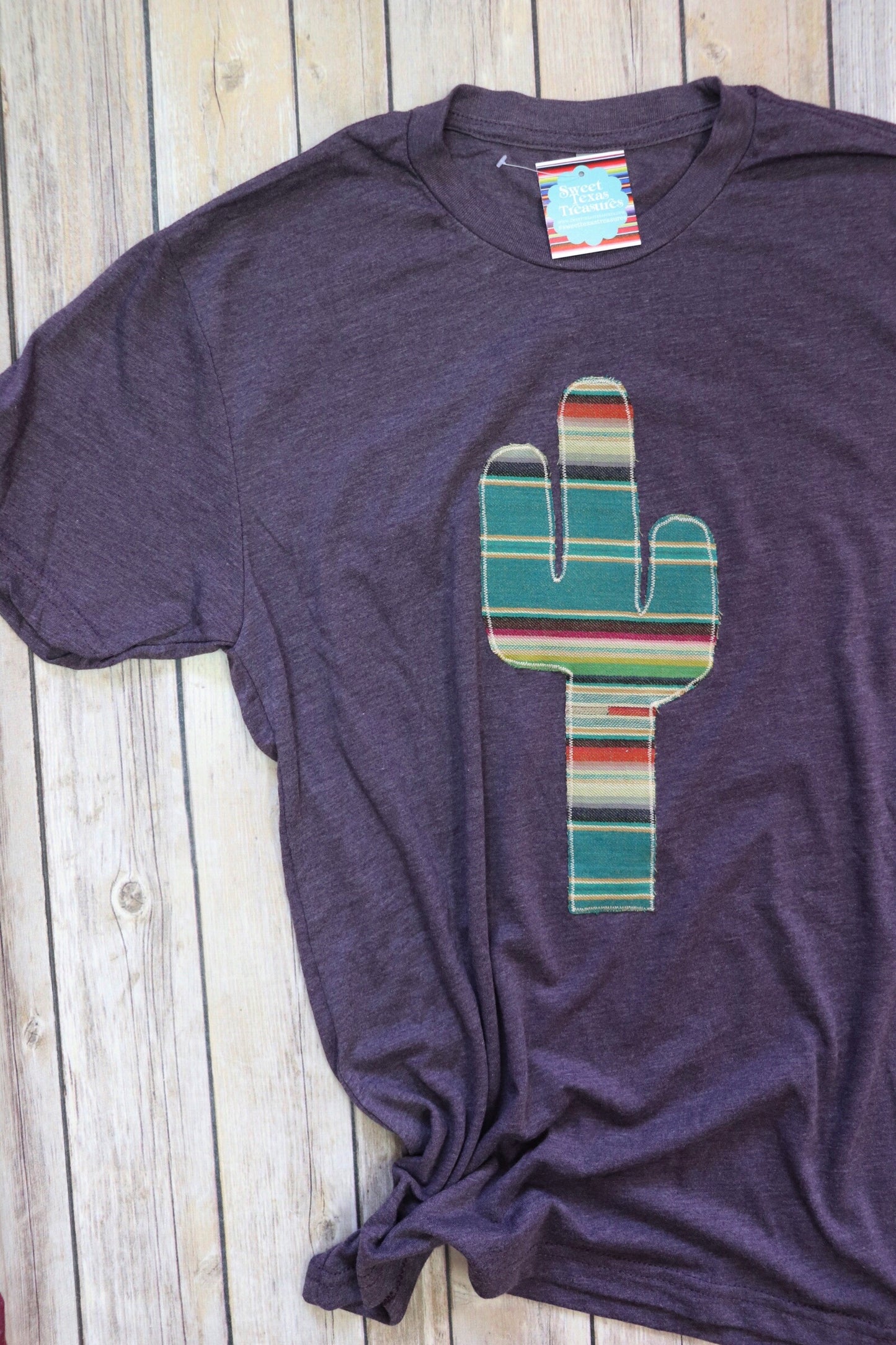 Navajo Serape Plum Tee