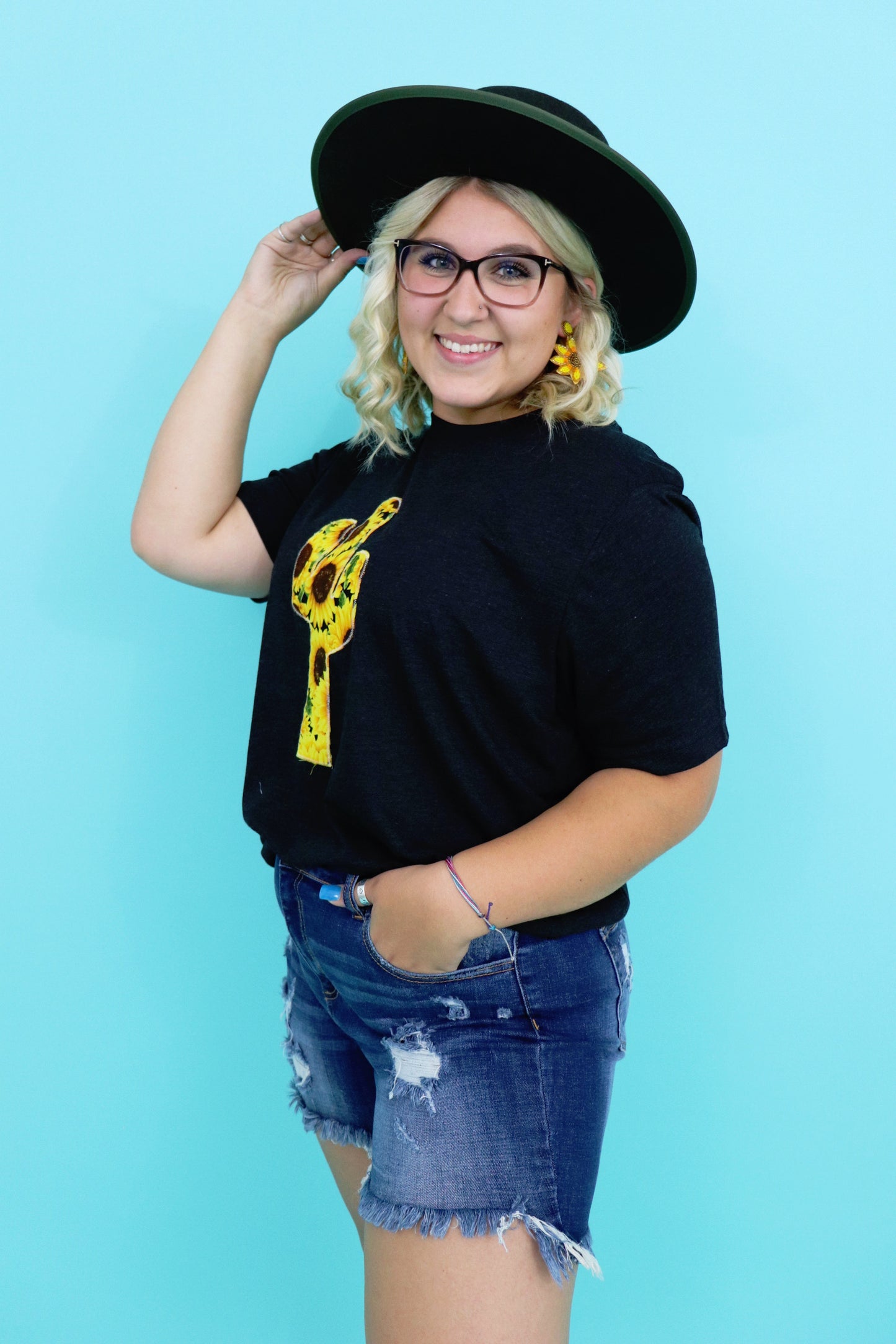 Sunflower Crew Tee