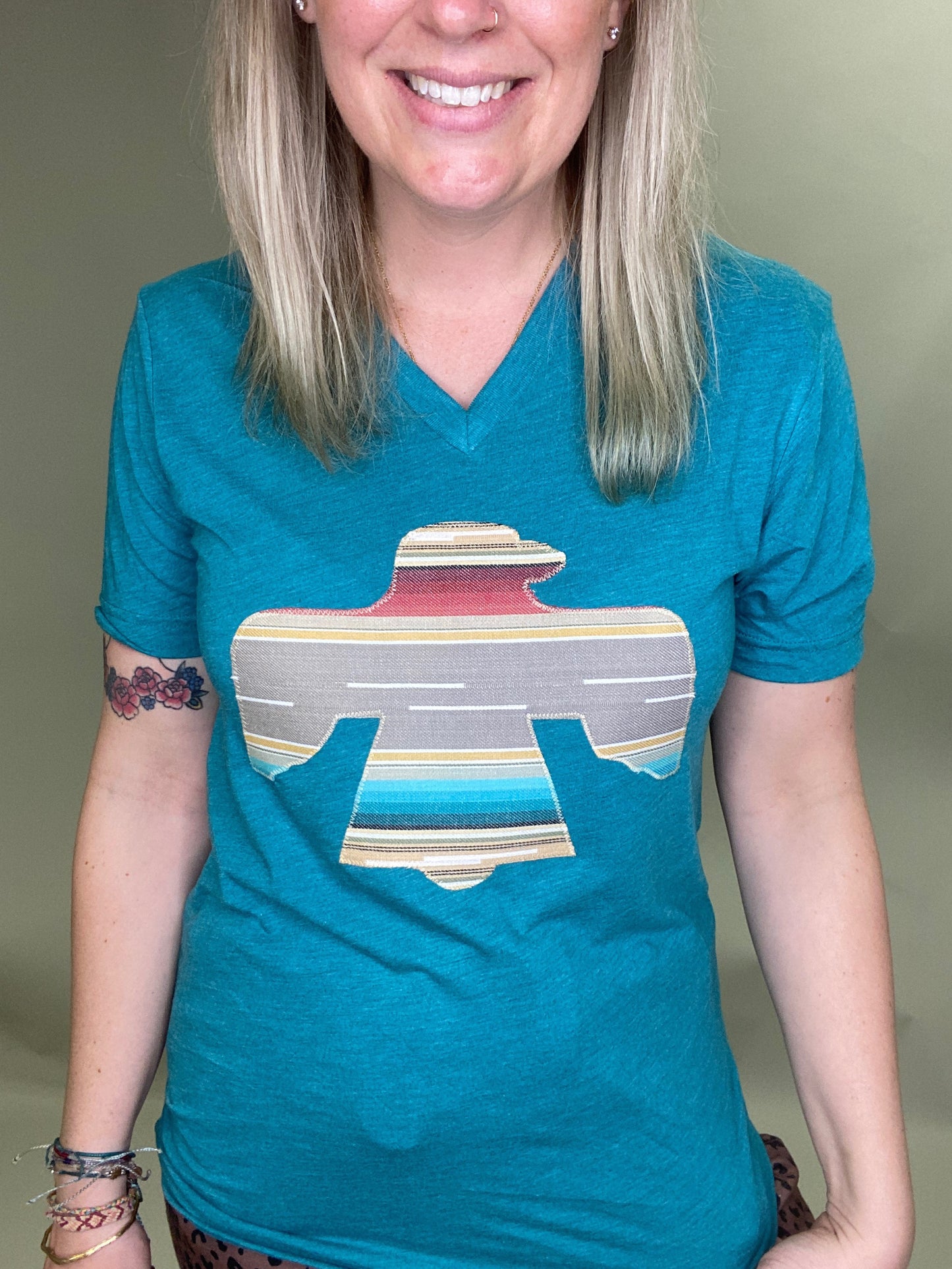 Silverado Serape V-Neck Tee