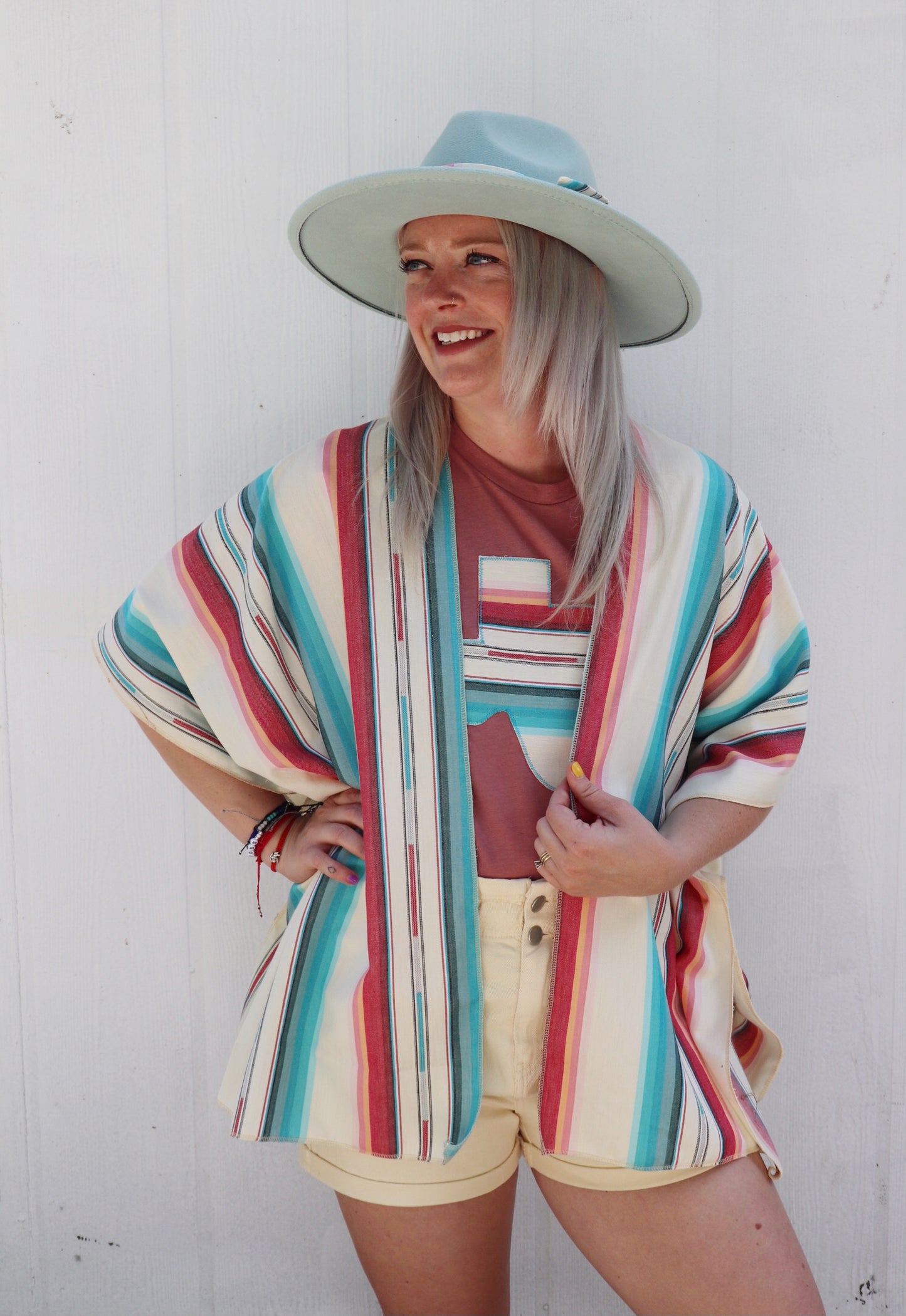 Sweet Serape Kimonos