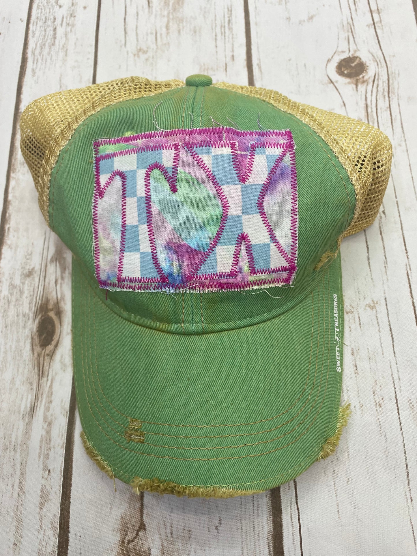 Purple Galaxy TX Dirty Trucker Hat