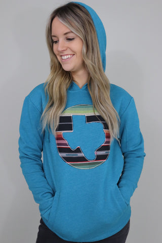 Noche Serape Hoodie