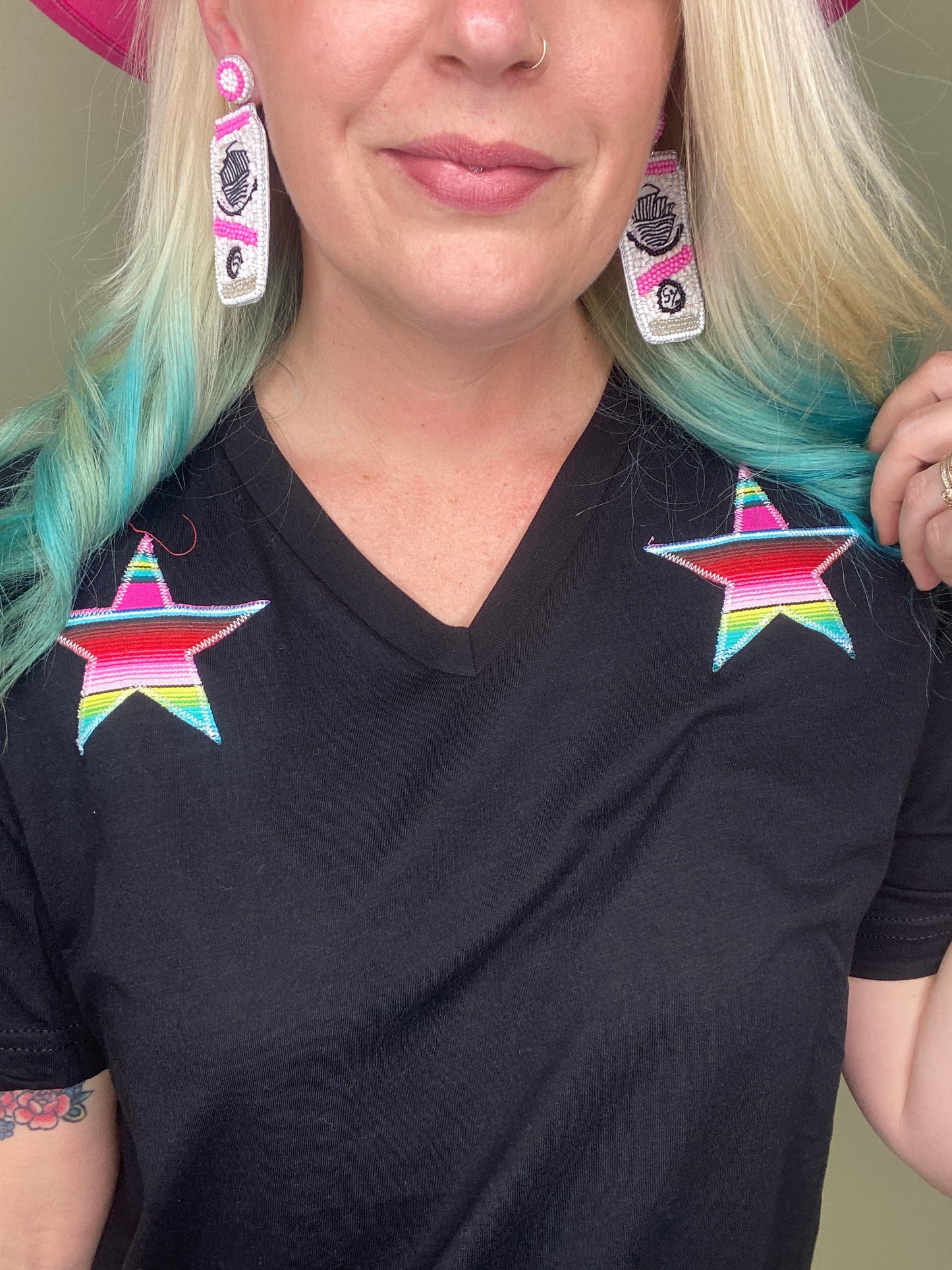 Rita Serape Western Tee