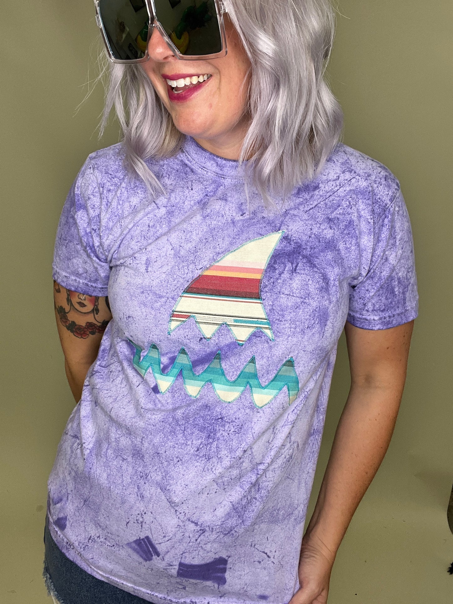 *Special Order* Dulce Shark Tie Dye Tee