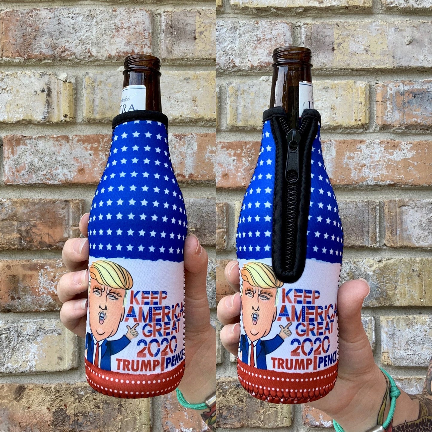 Zip Up Bottle Holder