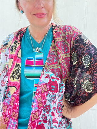 Mint Julep Kimono