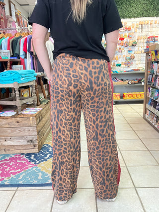 Untamed Lace Leopard Pants