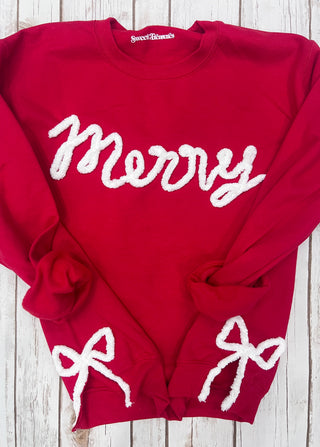 Merry Bow Pullover