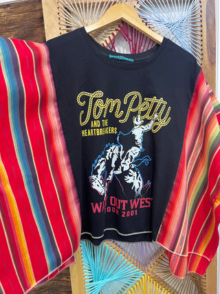 Tom Petty Salsa Serape Remix Poncho