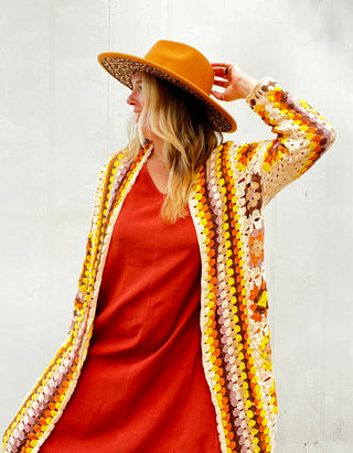 Golden Hour Granny Girl Duster