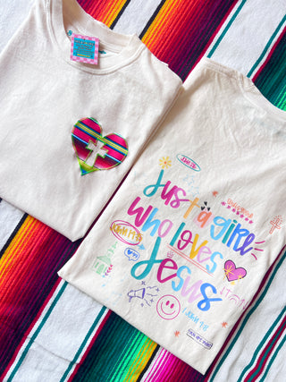 Just a Girl Who Loves Jesus Tee