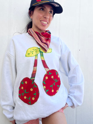 *True Treasure* Box of Cherries Pullover [Med]