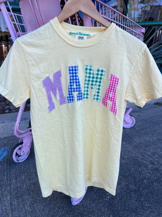 Gingham Gang Mama Tee