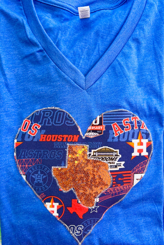 I Heart Htown Baseball Tee [Legacy]