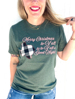 Merry Christmas to Y'all Tee