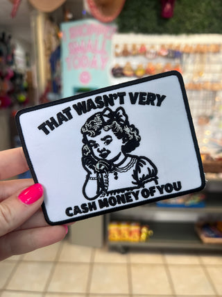 Not Very Cash Money Patch