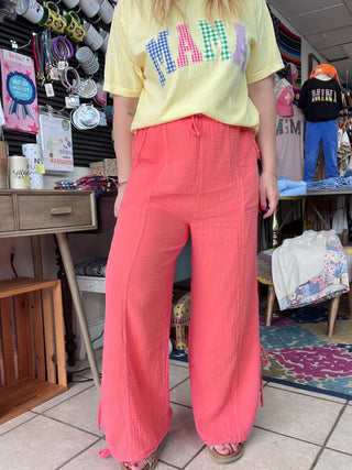 Golden Hour Gauze Pants