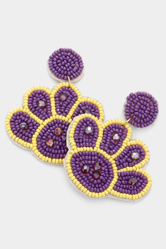 Last Call Montgomery Bears Statement Earrings