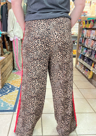 Wild & Laced Trouser Pants [Red]