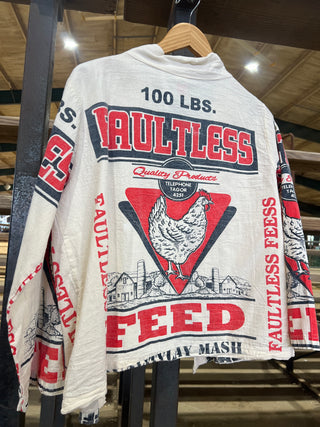 Feed Bag Cardigan [Chicken]