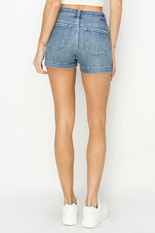 Indigo Escape Denim Shorts