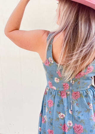 Tennessee Rose Denim Dress