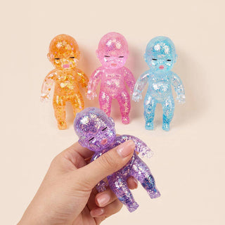 Glitter Baby Squeeze Squishy Stress Relief Toy
