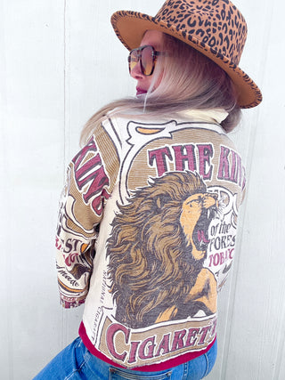 Feedbag Cotton Cardigan [Lion]