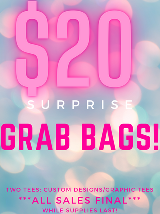 $20 Surprise GRAB BAG [Two Tees Combo]