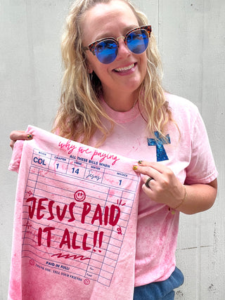 Jesus Paid It All Tee