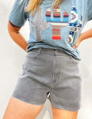 Harbor Days Stripe Shorts