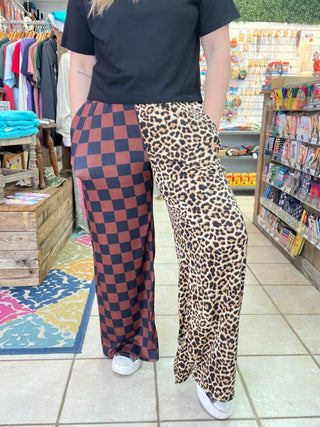 Wild Chic Clash Split Pants