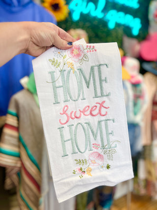 Home Sweet Home Tea Towel