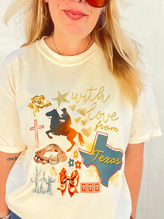 With Love From Texas Tee/Pullover
