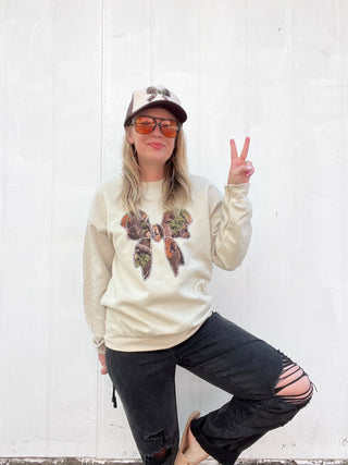 Real Tree Camo Pullover