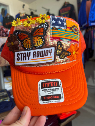 Stay Rowdy Layered Trucker Hat