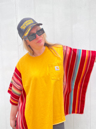 Salsa Carhartt Reworked Poncho Top [Gold]
