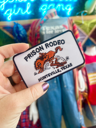 Prison Rodeo Embroidered Patch
