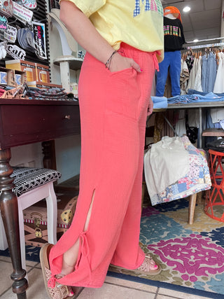 Golden Hour Gauze Pants
