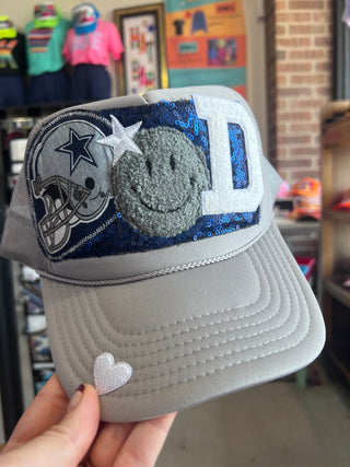 Big D Dallas Football Layered Trucker Hat