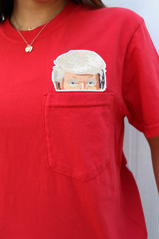 Trump is My Homeboy Pocket Tee